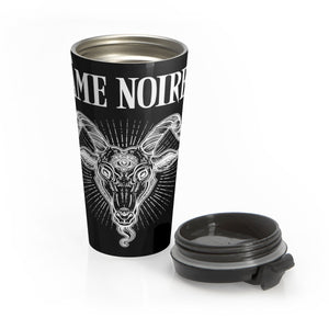 HorrorWeb Ame' Noir Stainless Steel Travel Mug