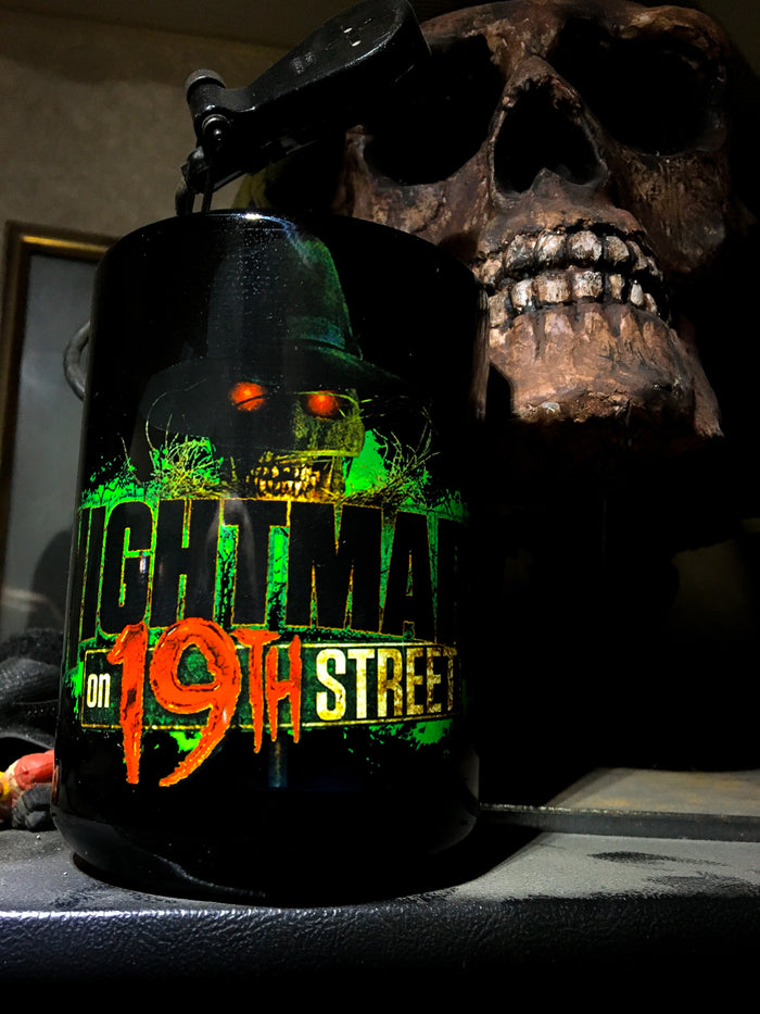 Nightmare on 19th Street 15 oz. Black Mug