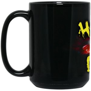 Official HorrorWeb 15 oz. Black Mug