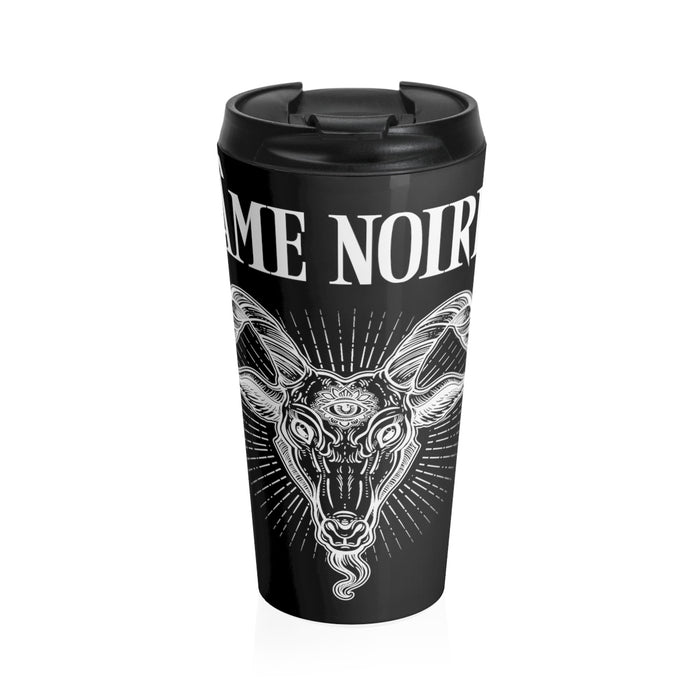 HorrorWeb Ame' Noir Stainless Steel Travel Mug