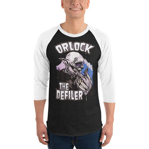 Orlock the Defiler 3/4 sleeve raglan shirt