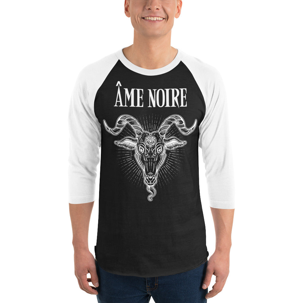 Ame Noire 3/4 sleeve raglan shirt