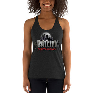 Official Bat City Scaregrounds Women's Racerback Tank!