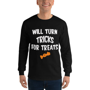 Will Turn Tricks 4 Treats! Long Sleeve T-Shirt