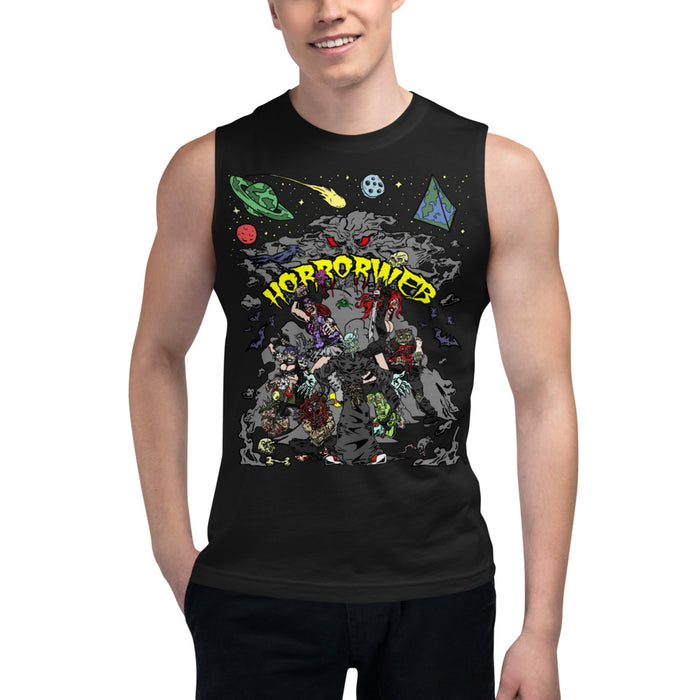 Official HorrorWeb Unisex Muscle Shirt