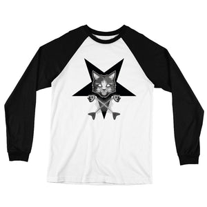 Pentagram Cat Long Sleeve T-Shirt
